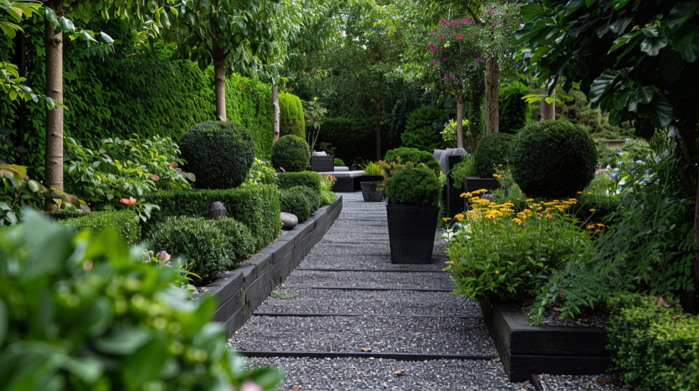 Moderner Garten